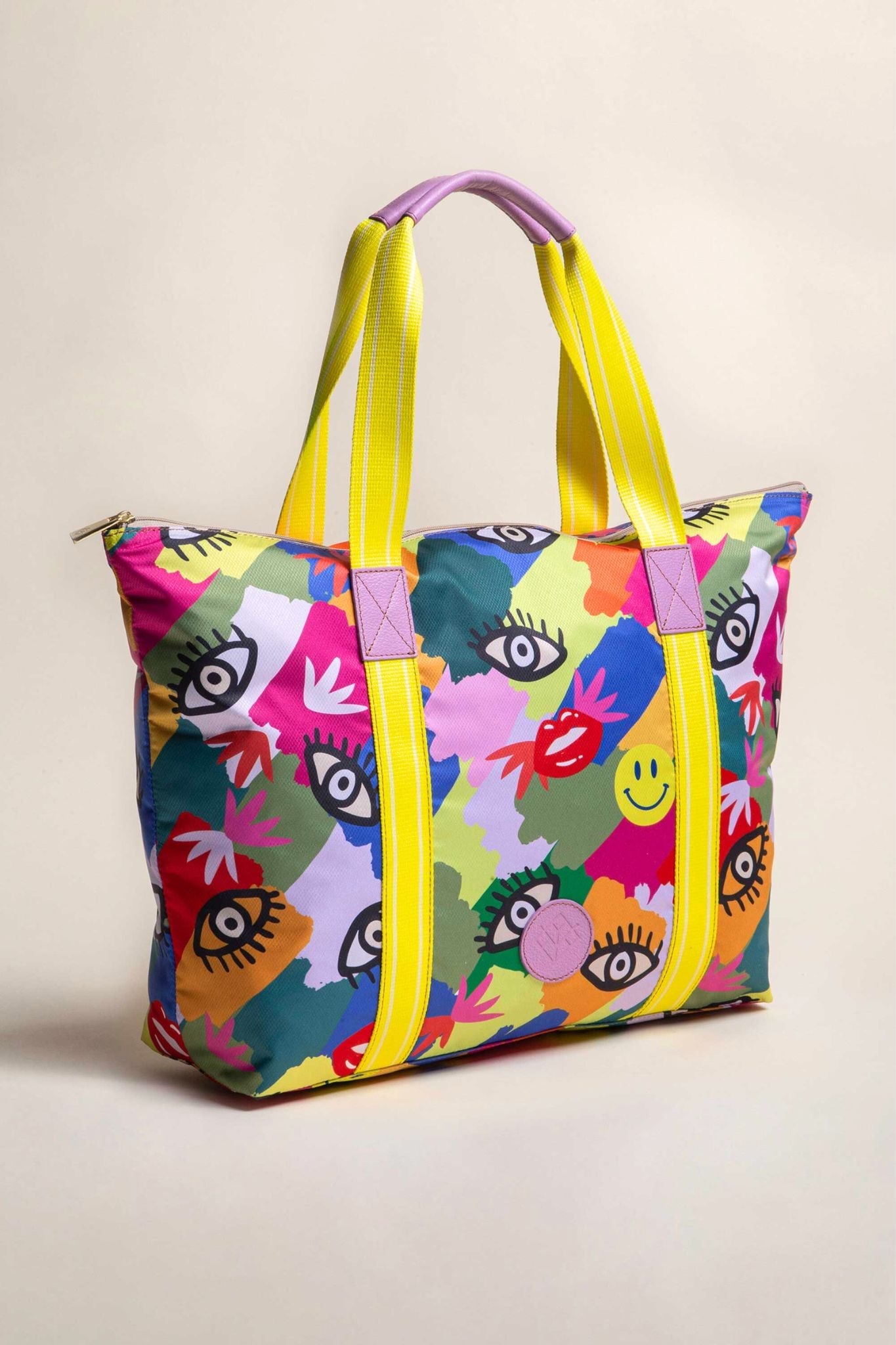 Bolso Weekender Print Ojitos - LOVENOCK