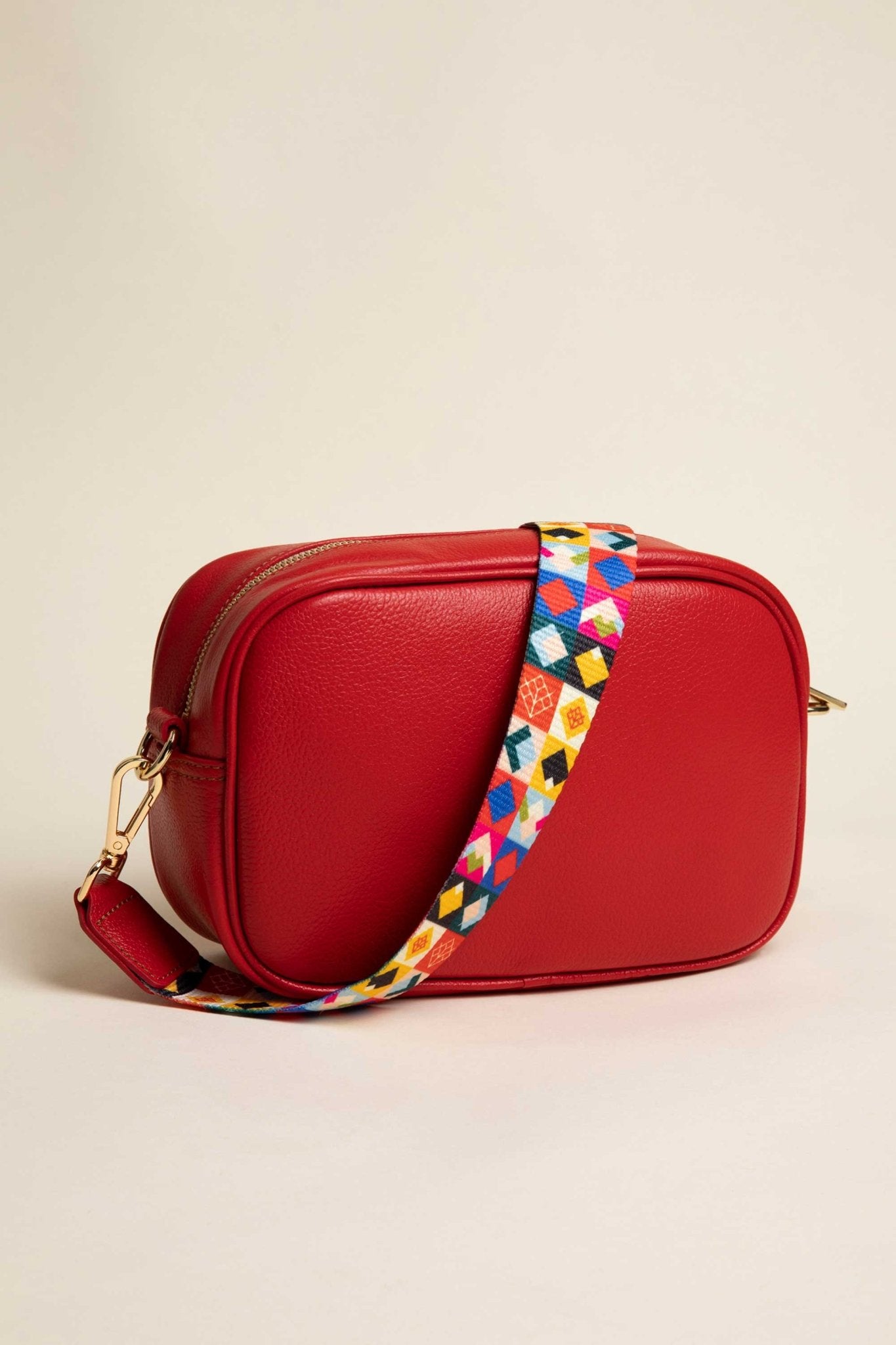 Crossbody Tulum Rojo - Doble Correa - LOVENOCK