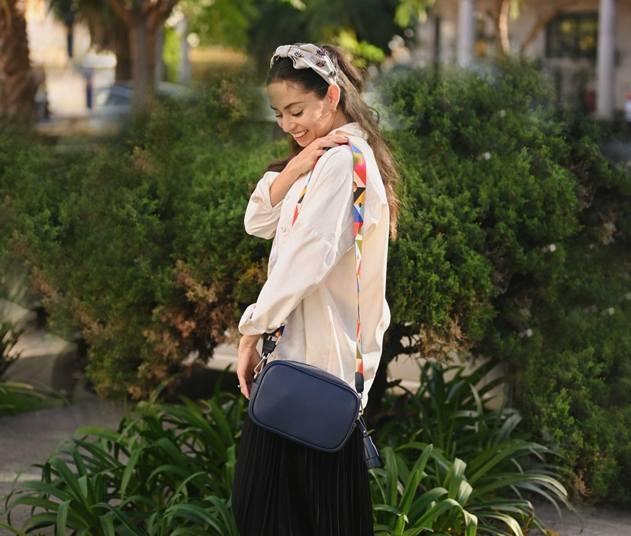 Crossbody Tulum Rojo - Doble Correa - LOVENOCK